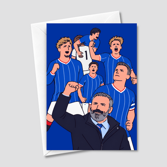 GLASGOW IS BLUE